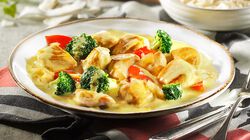 Panati / Preparati / Marinati - Tagliata di Pollo in Salsa di Cocco e Curry