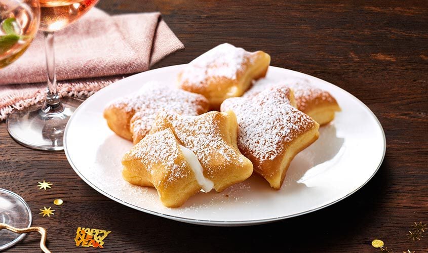 Pasticceria - Briochettes étoilées