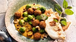 Korma de falafel végétarien